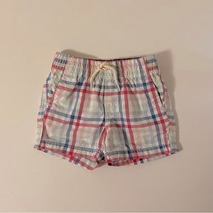 BabyGap Madras Plaid Shorts Size 6-12 Months